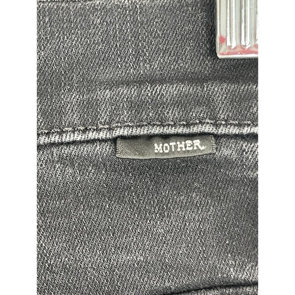 Mother Jeans Size 24/25 Insider Crop Step Fray Guilty Racer Wash Revolve - Picture 6 of 11